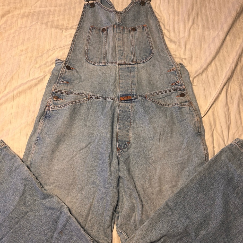 Vintage Marithé Francois Girbaud Denim Overalls Size M